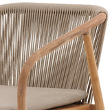 Larson Outdoor Dining Chair Beige