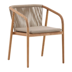 Larson Outdoor Dining Chair Beige