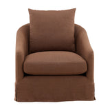 Lina Swivel Chair Coffee