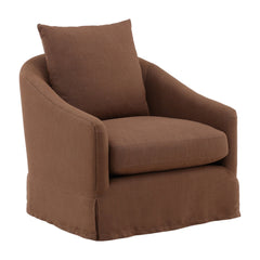 Lina Swivel Chair Coffee