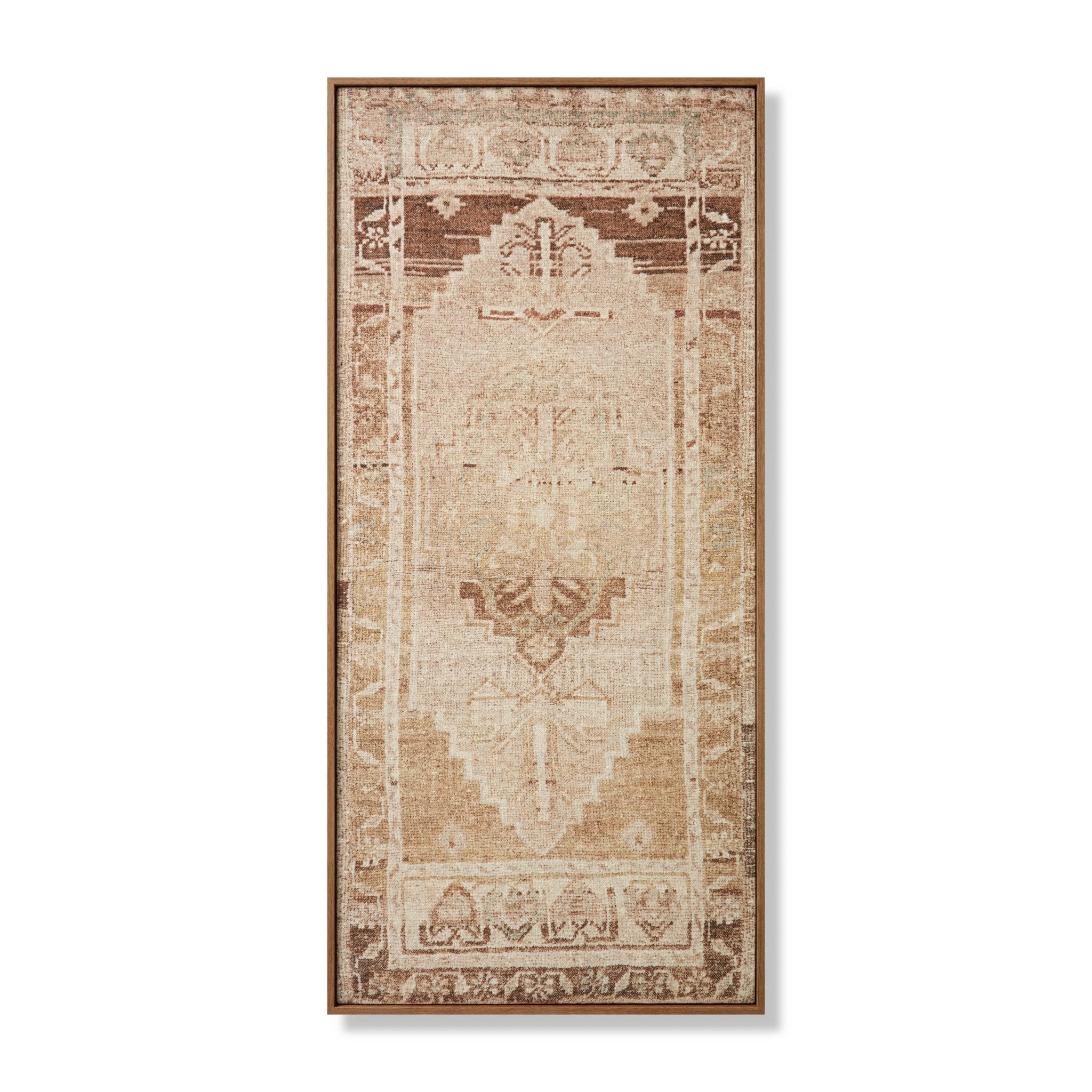 Loloi Bayonne Ivory / Brown Wall Art