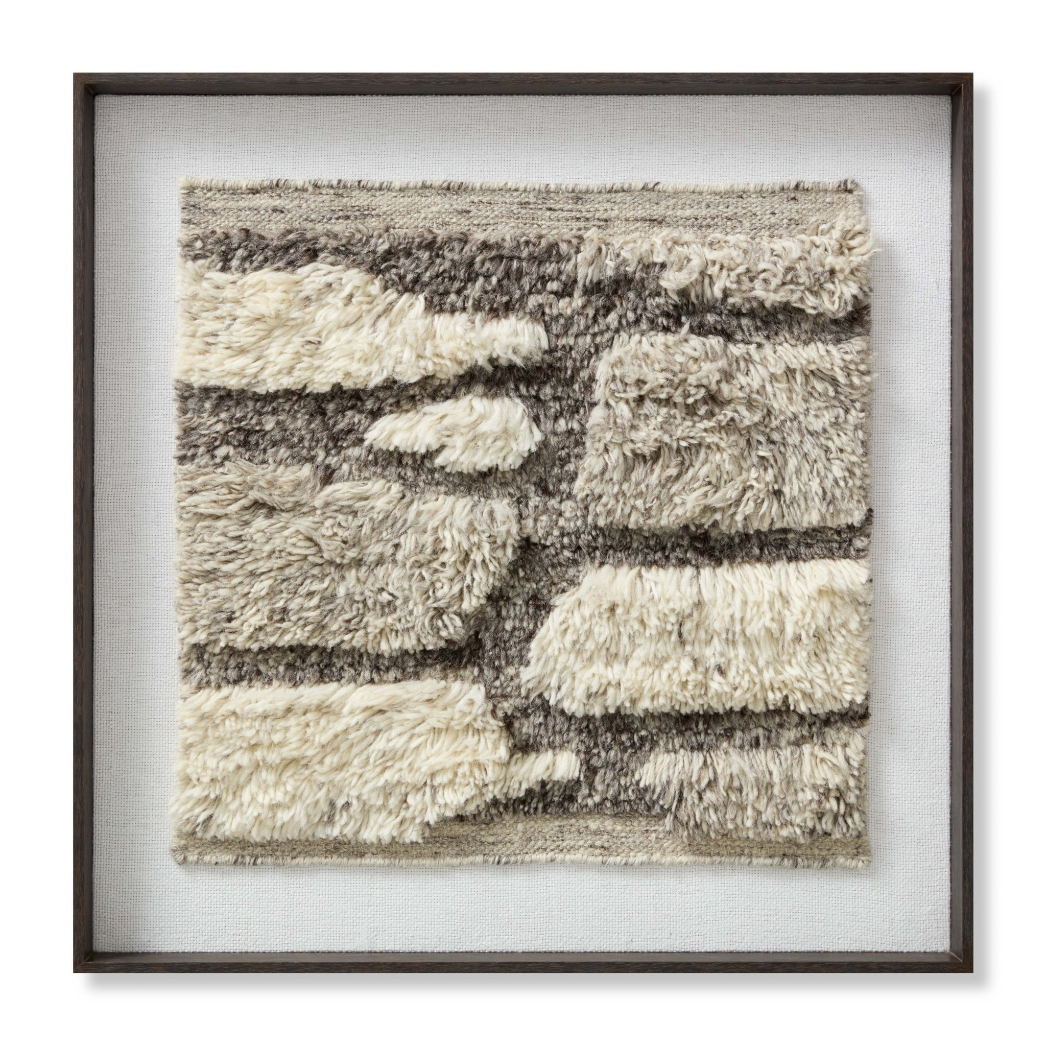 Loloi Cobblestone Ivory / Grey Wall Art