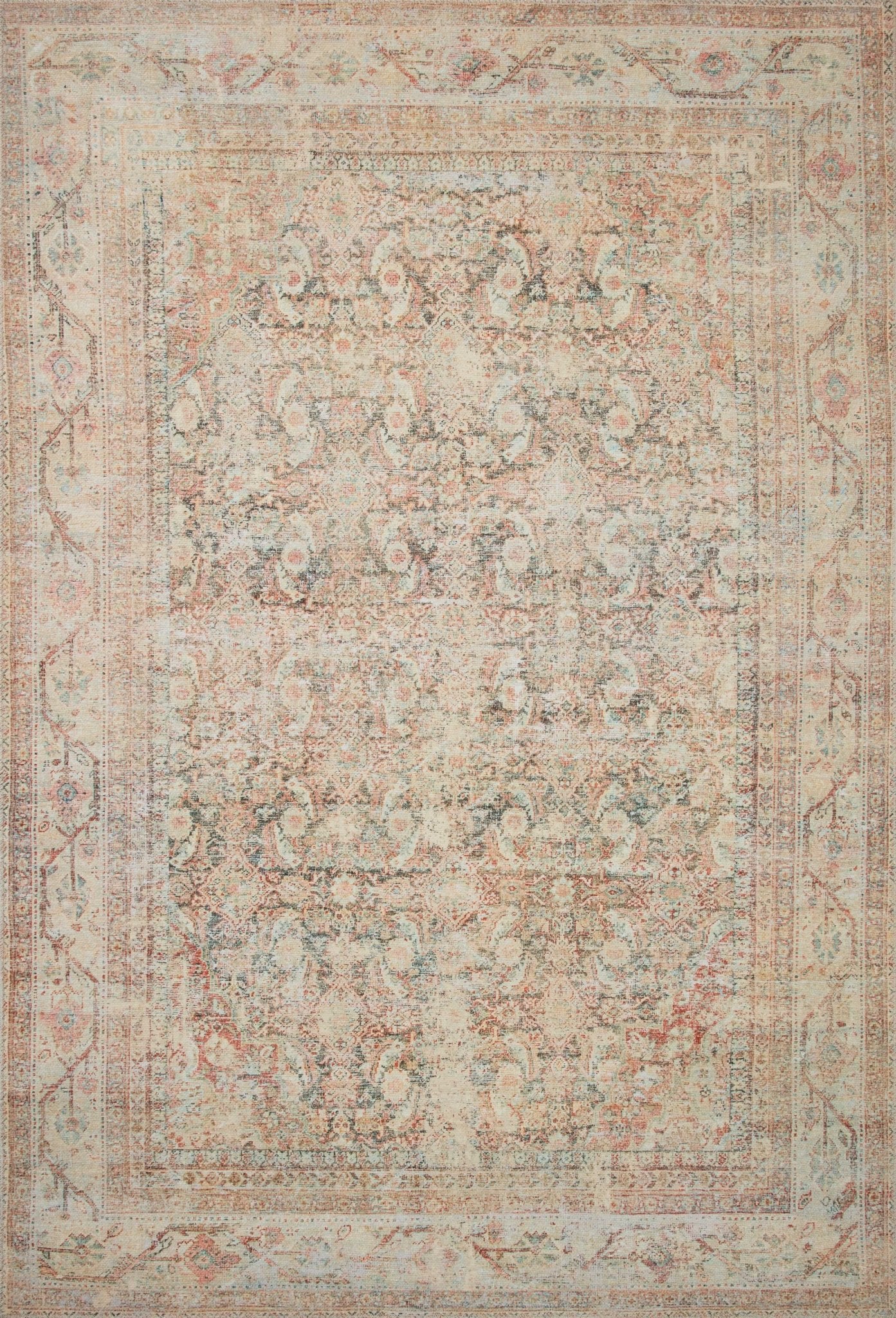 Loloi II Adrian Natural / Apricot Rug