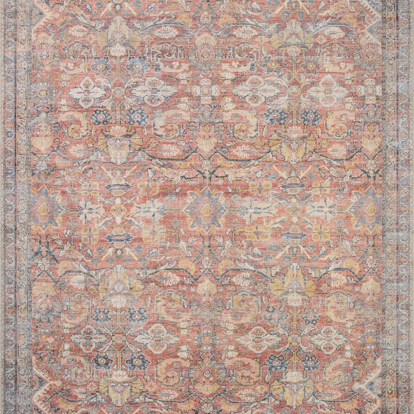 Loloi II Adrian Rust / Denim Rug