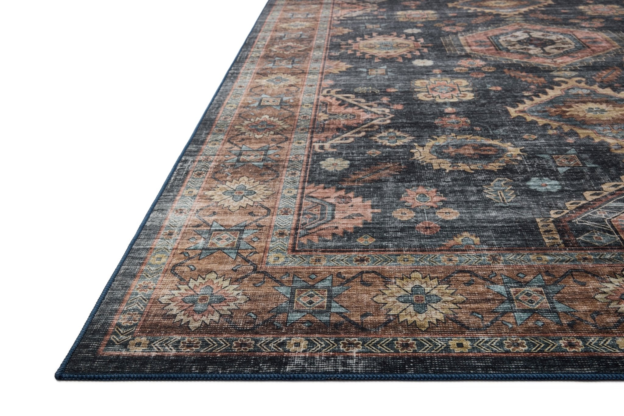 Loloi II Anniston Denim / Sunset Rug