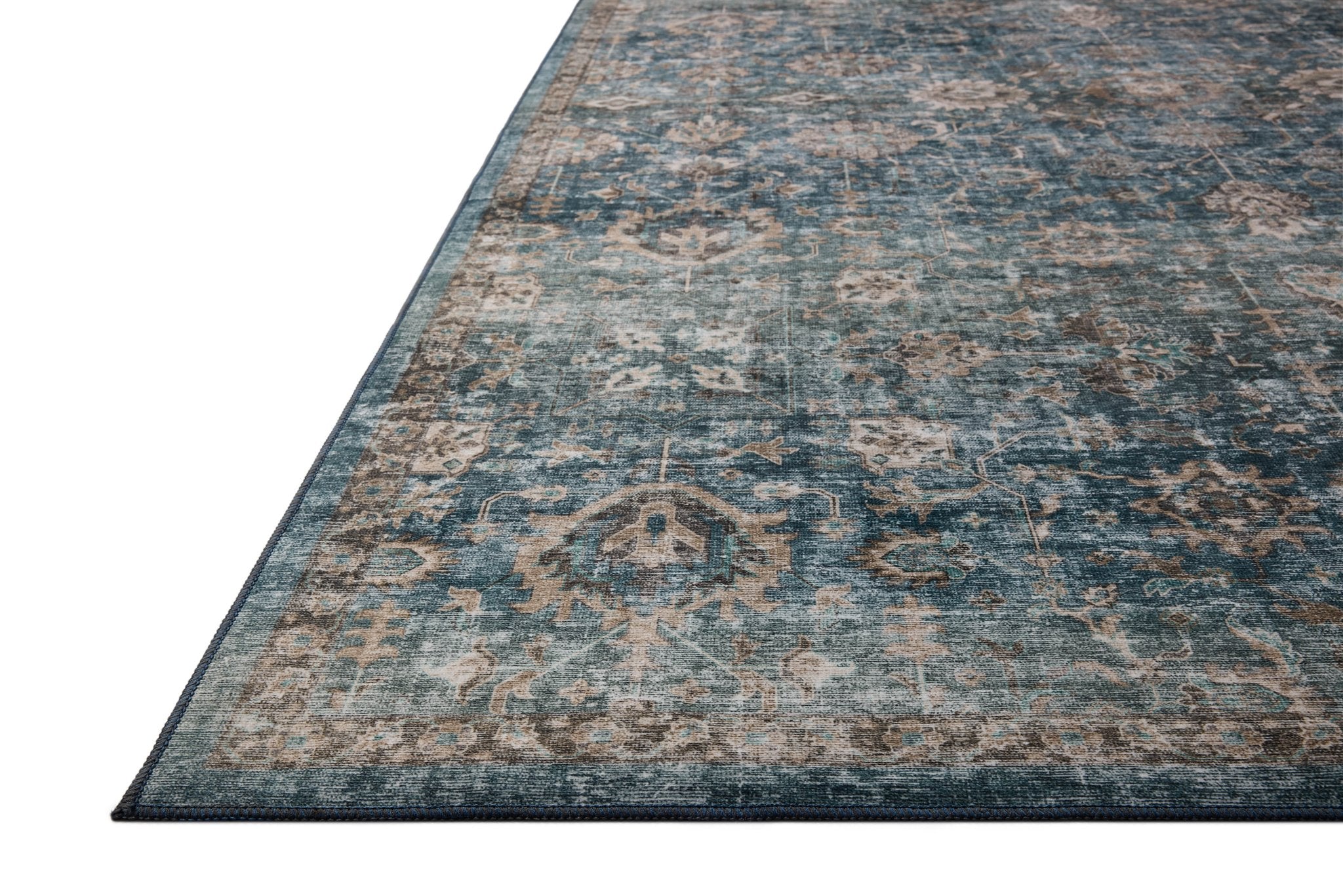 Loloi II Anniston Lagoon / Natural Rug