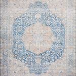 Loloi II Layla Blue / Tangerine Rug