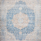 Loloi II Layla Blue / Tangerine Rug