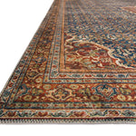 Loloi II Layla Cobalt Blue / Spice Rug