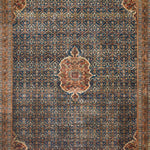 Loloi II Layla Cobalt Blue / Spice Rug