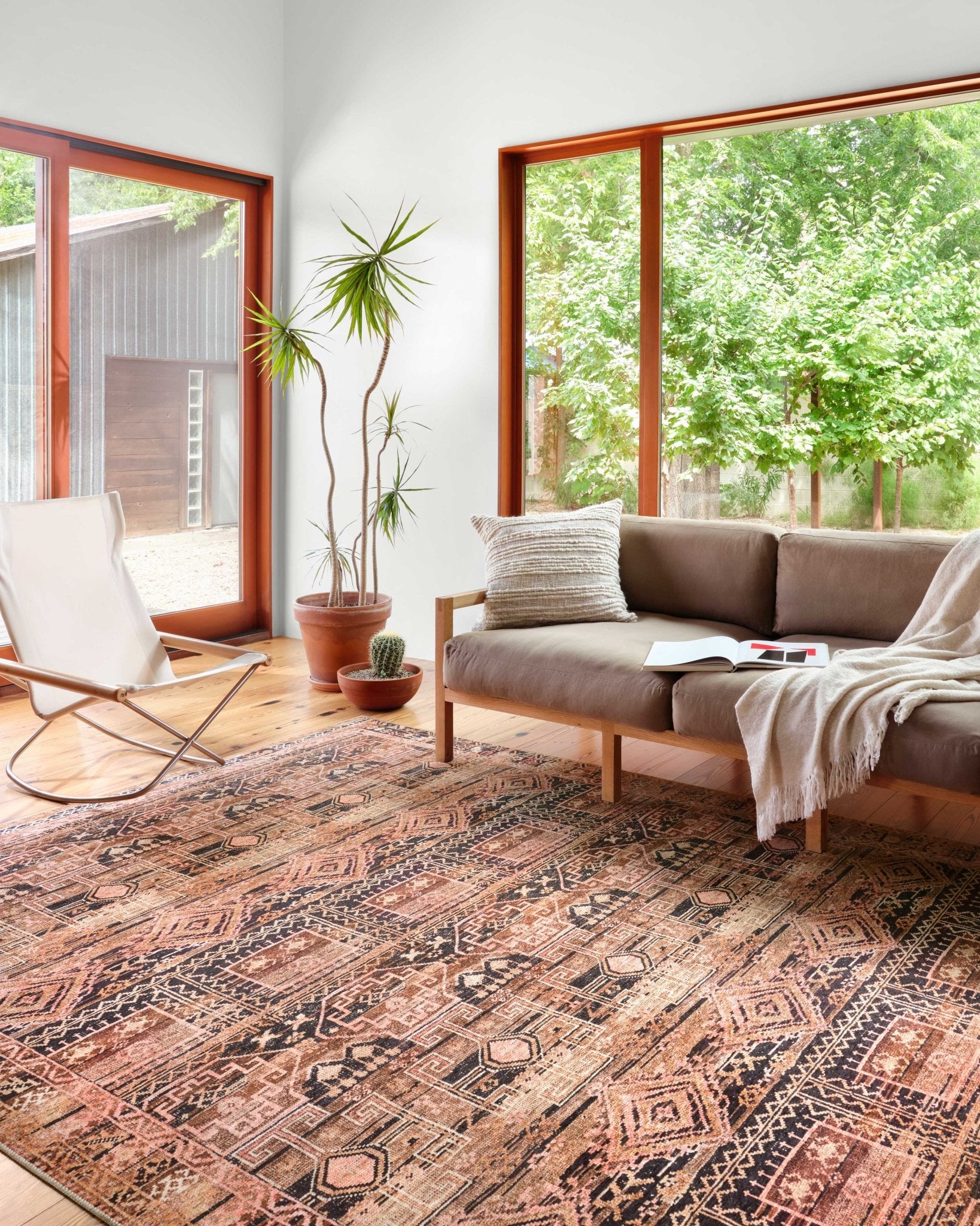 Loloi II Layla Mocha / Blush Rug