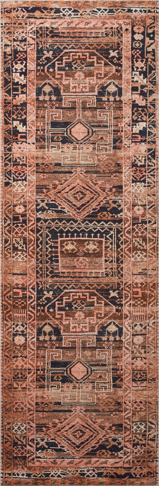 Loloi II Layla Mocha / Blush Rug