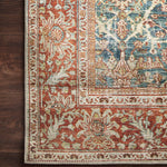 Loloi II Layla Ocean / Rust Rug