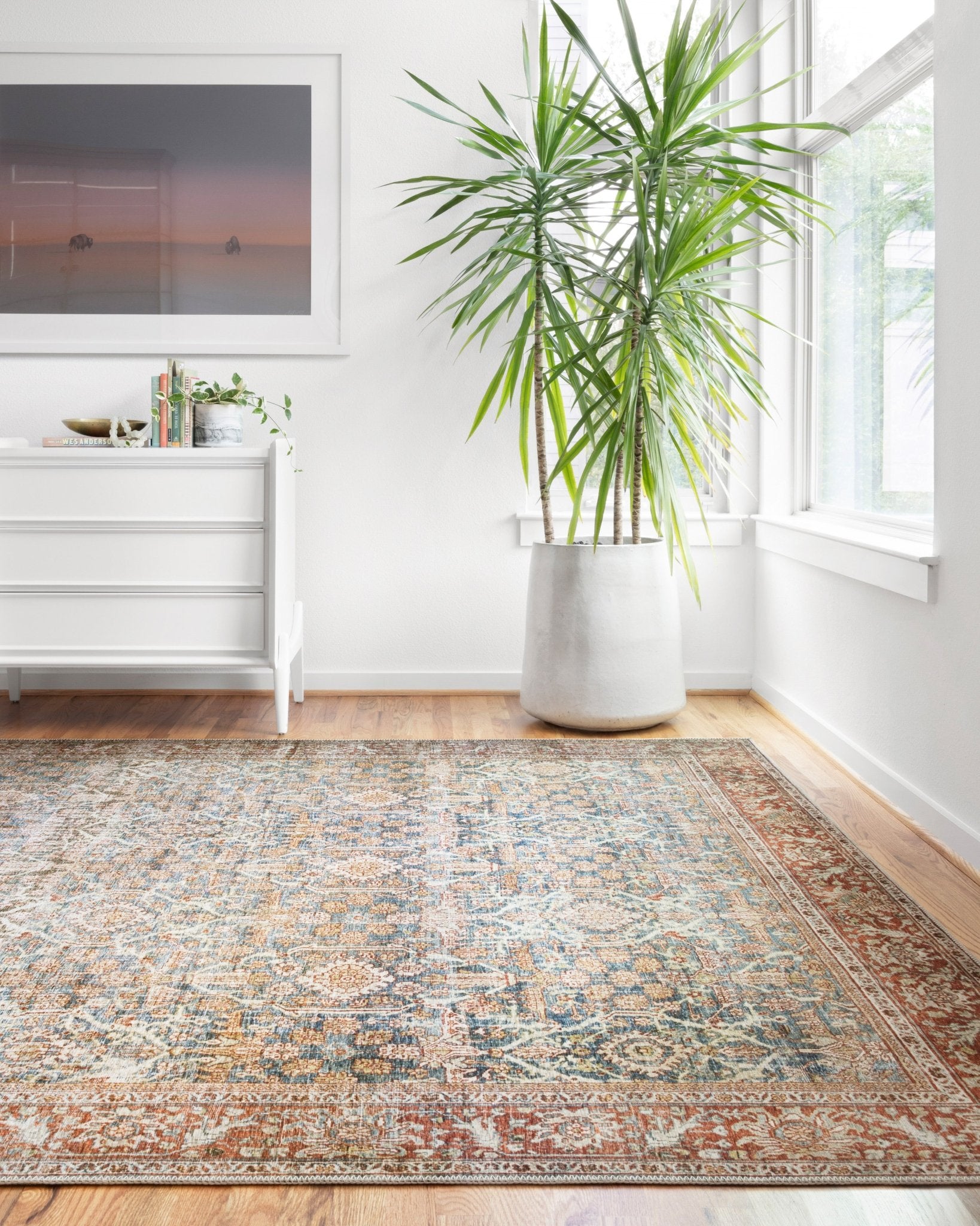 Loloi II Layla Ocean / Rust Rug