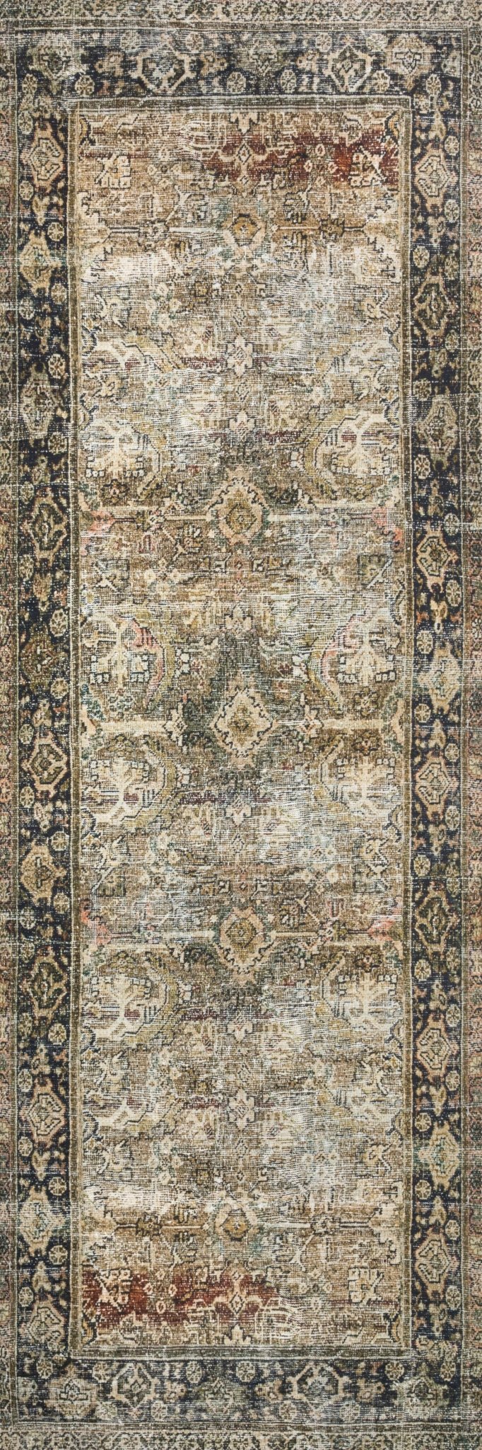 Loloi II Layla Olive / Charcoal Rug