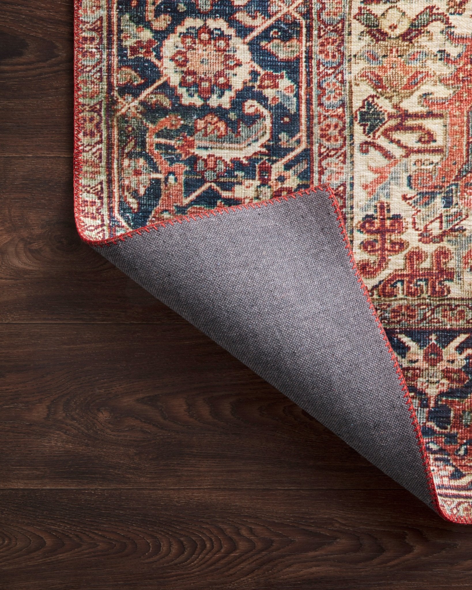 Loloi II Layla Red / Navy Rug