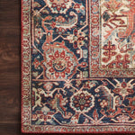 Loloi II Layla Red / Navy Rug