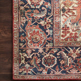 Loloi II Layla Red / Navy Rug