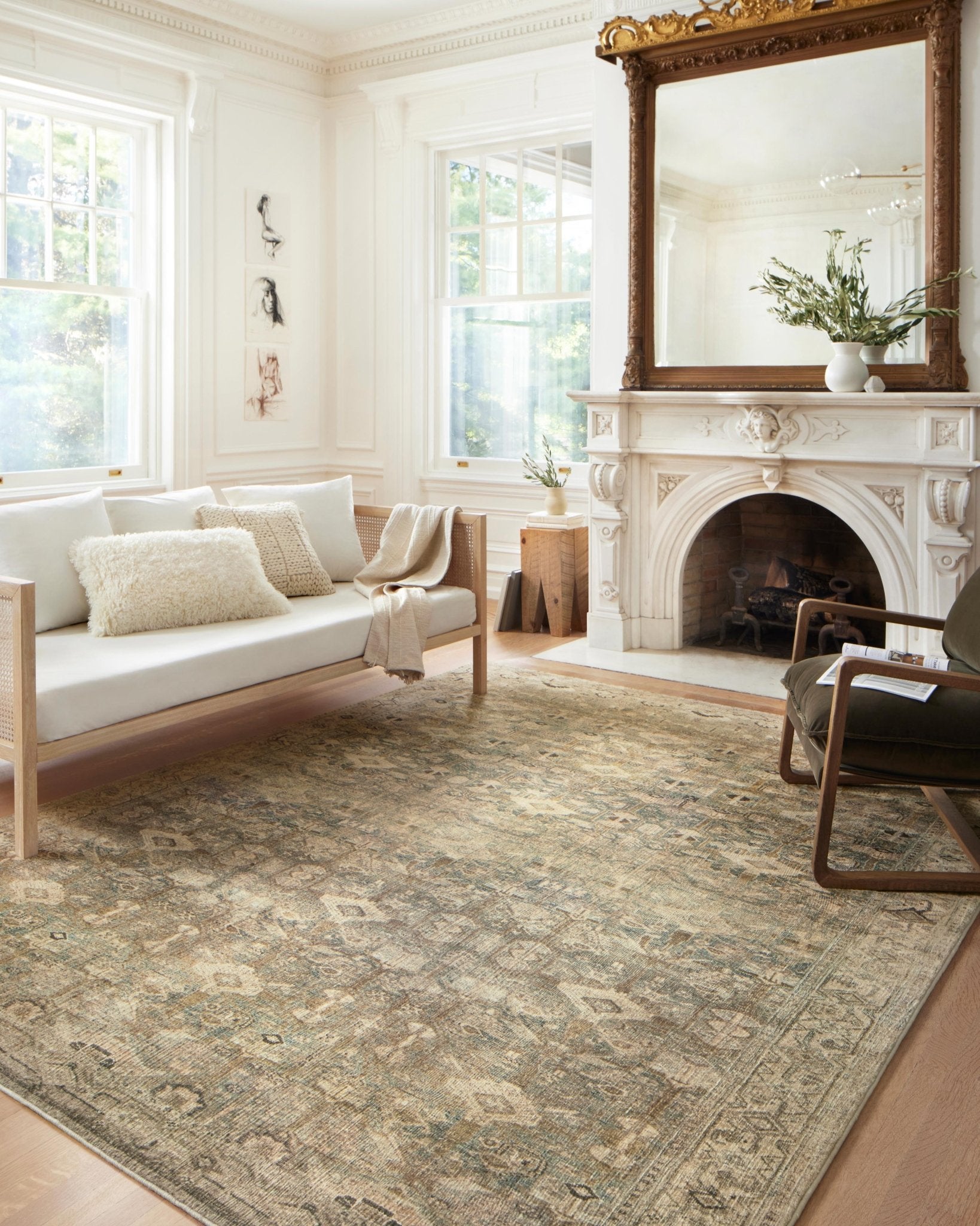 Loloi II Margot Antique / Sage Rug