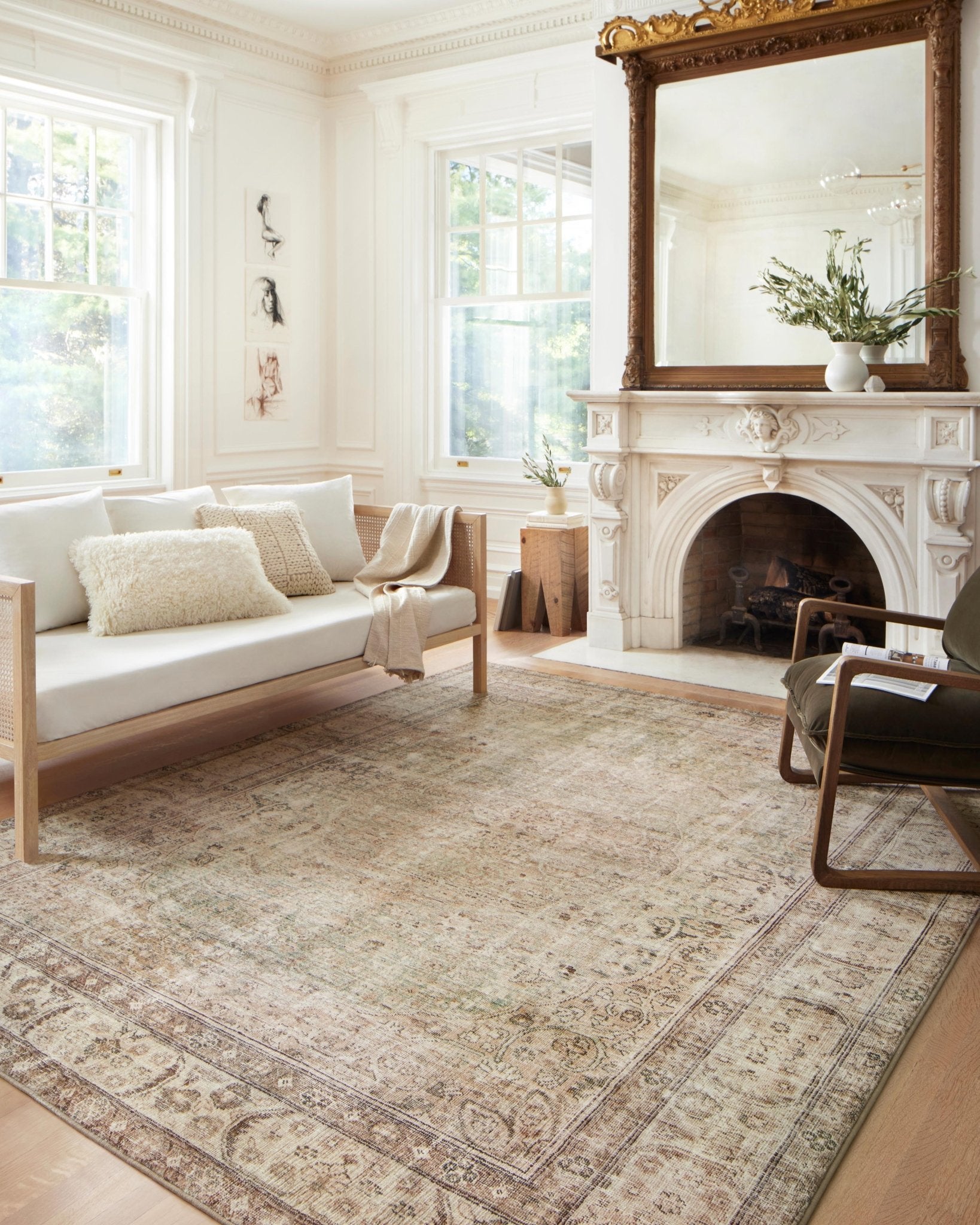 Loloi II Margot Antique / Sage Rug