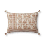 Loloi PLL0117 Blush / Ivory 13'' x 21'' Cover Only Pillow