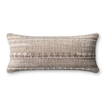 Loloi PLL0124 Ivory / Beige 12'' x 27'' Pillow