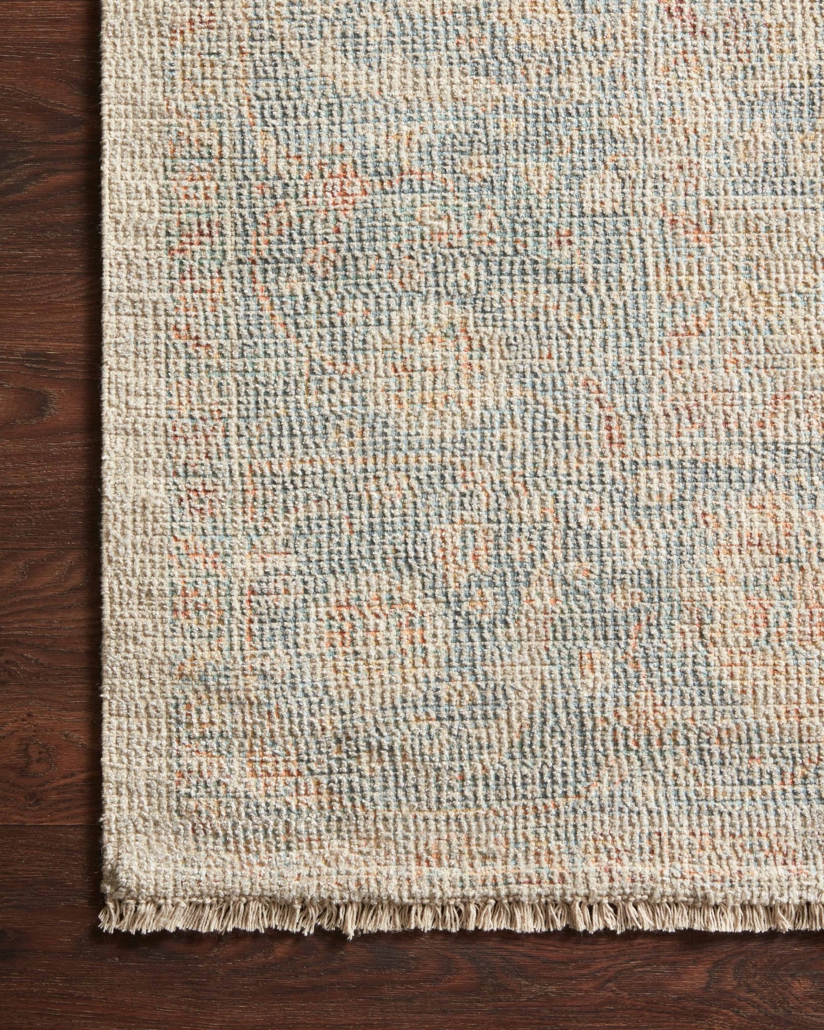 Loloi Priya Bone / Bluestone Rug