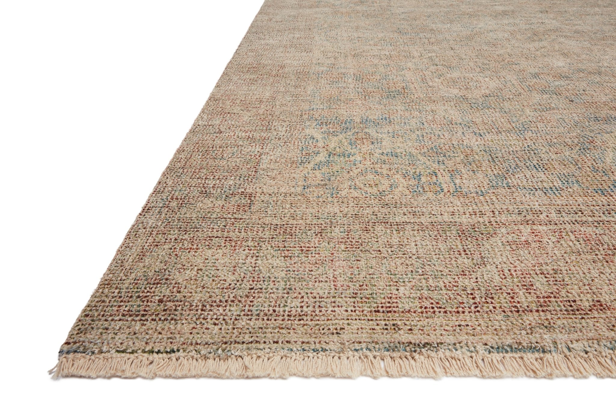 Loloi Priya Denim / Rust Rug