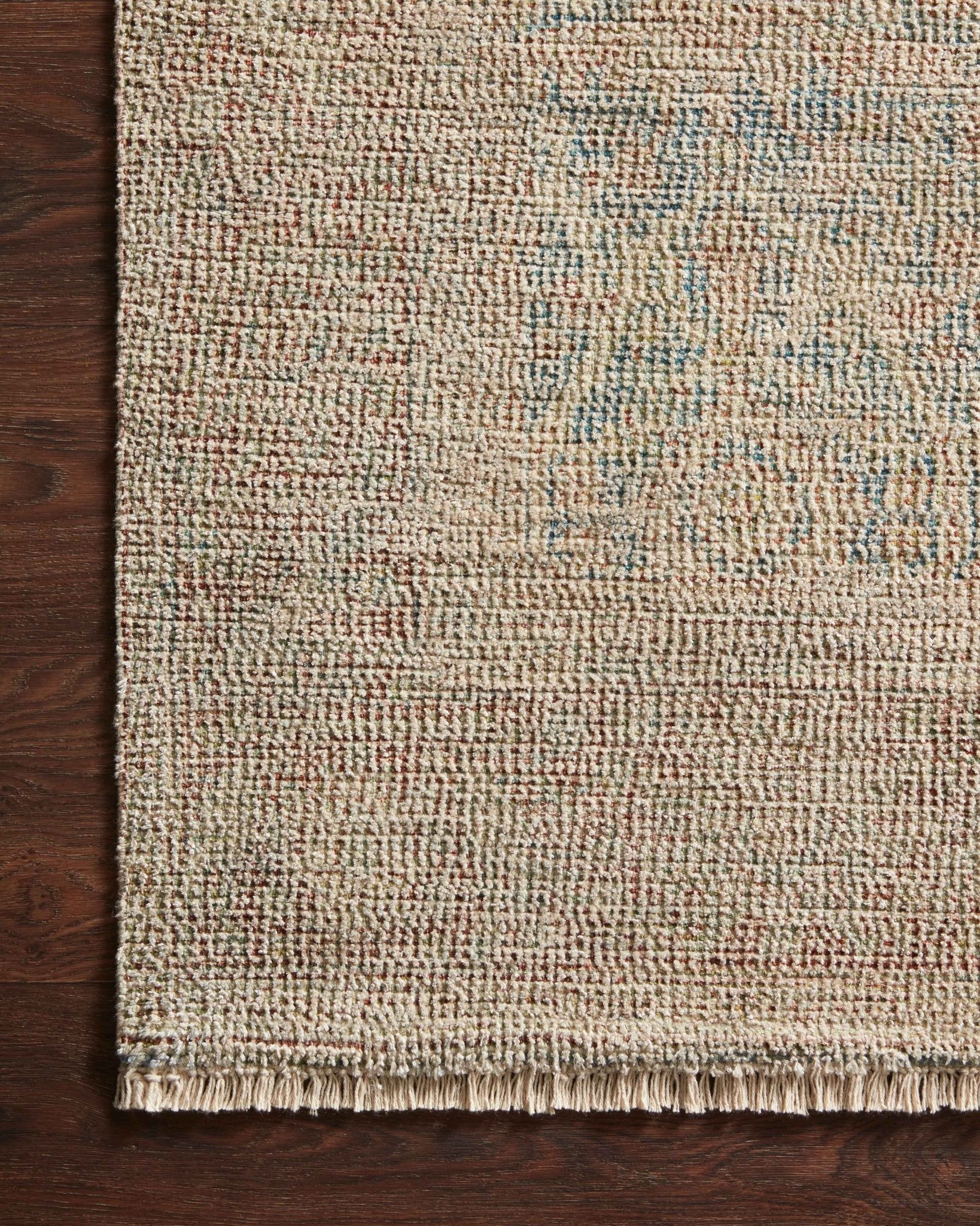 Loloi Priya Denim / Rust Rug