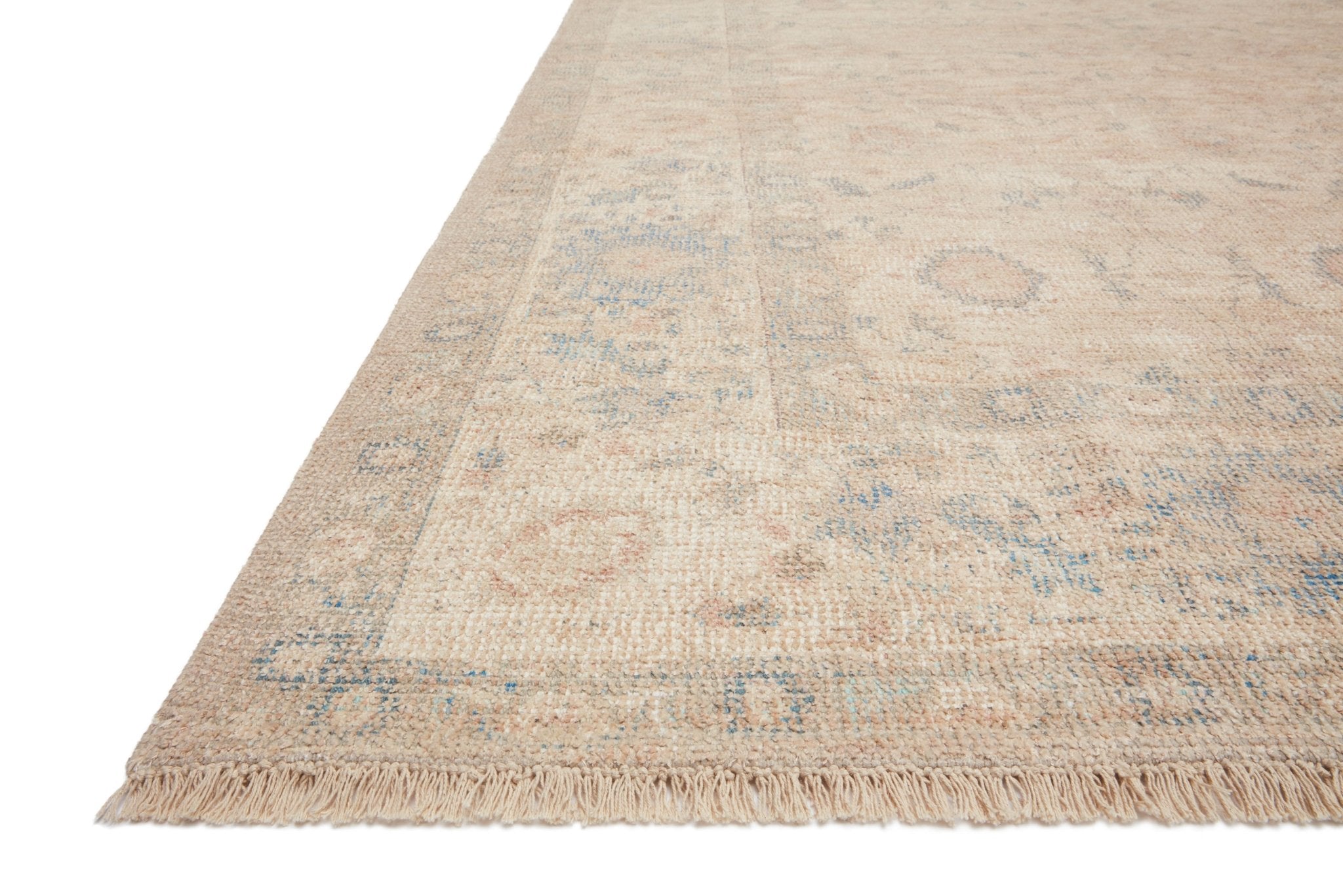 Loloi Priya Natural / Blue Rug