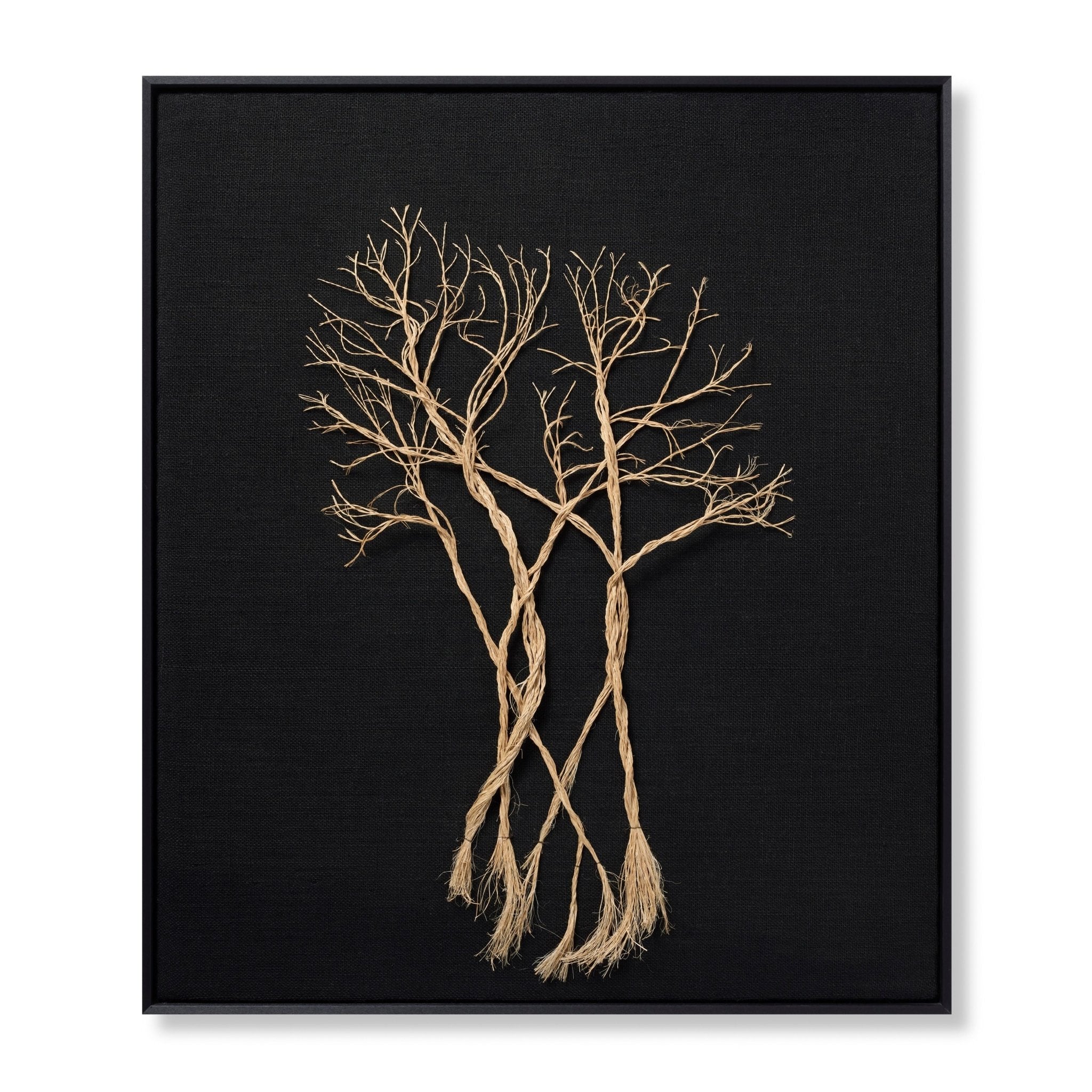 Loloi Rooted Black / Beige Wall Art