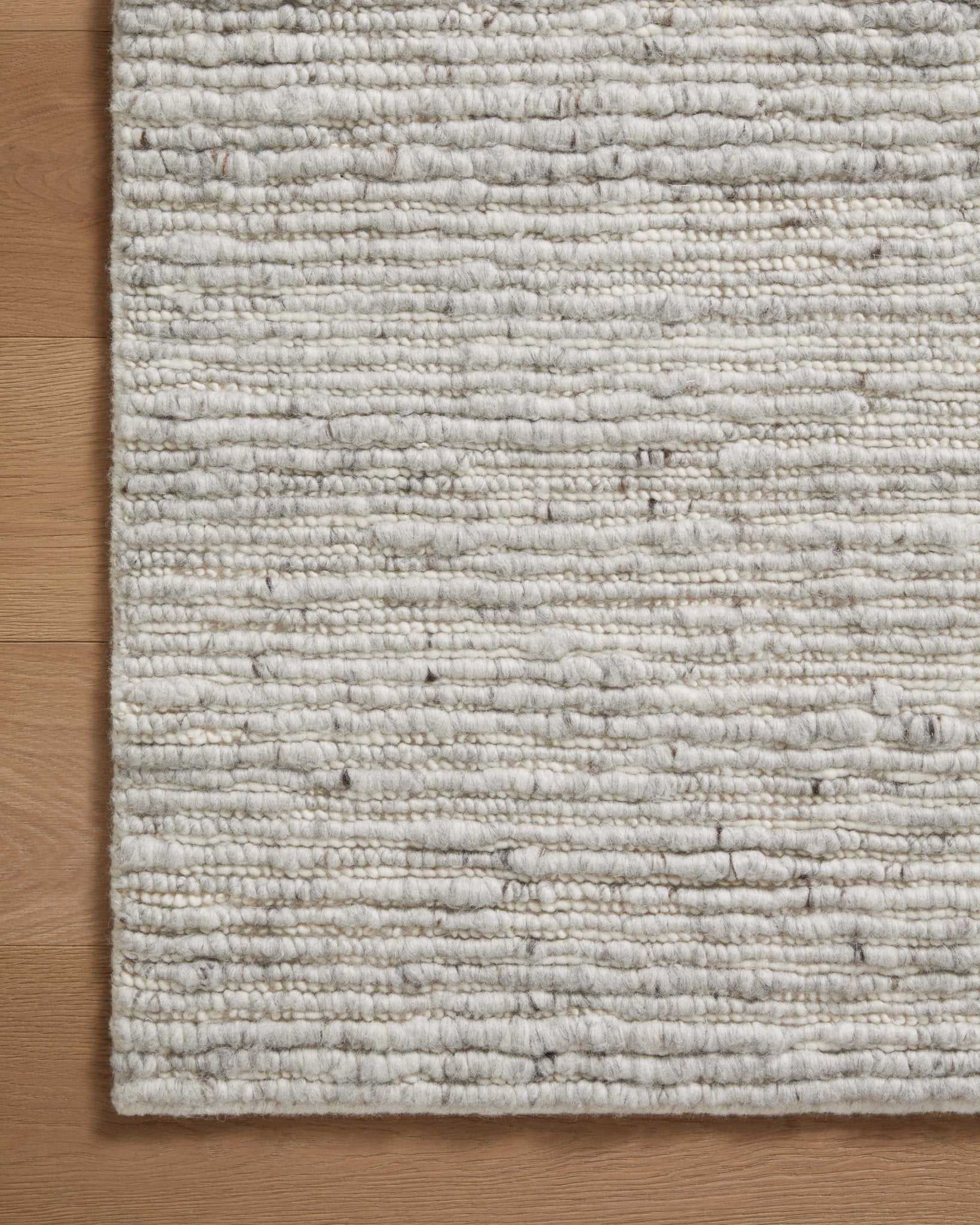 Magnolia Home by Joanna Gaines x Loloi Ava Grey / Ivory Rug