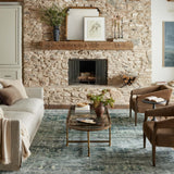 Magnolia Home by Joanna Gaines x Loloi Banks Blue / Lagoon Rug