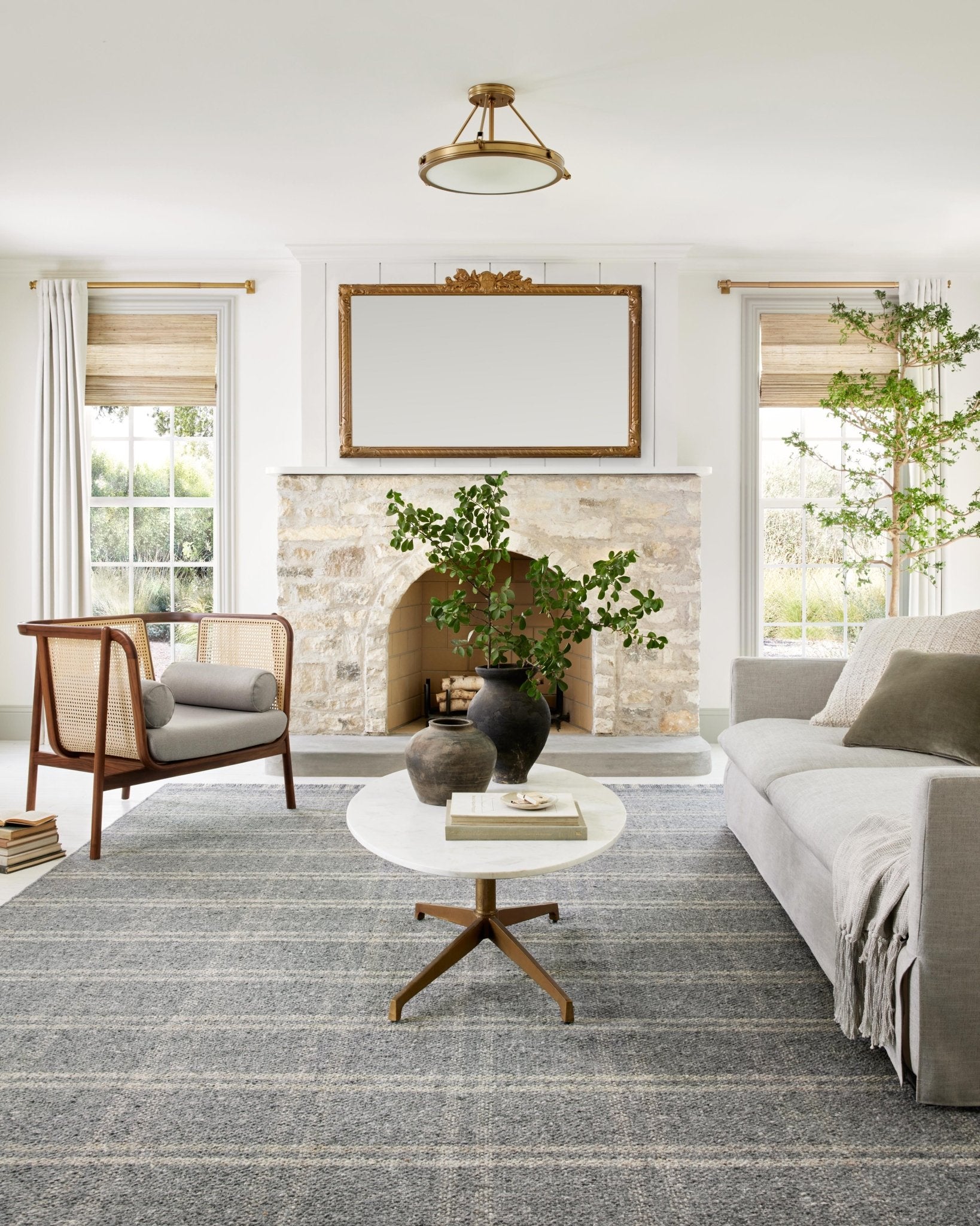 Magnolia Home By Joanna Gaines x Loloi Caleb Mocha / Taupe Rug