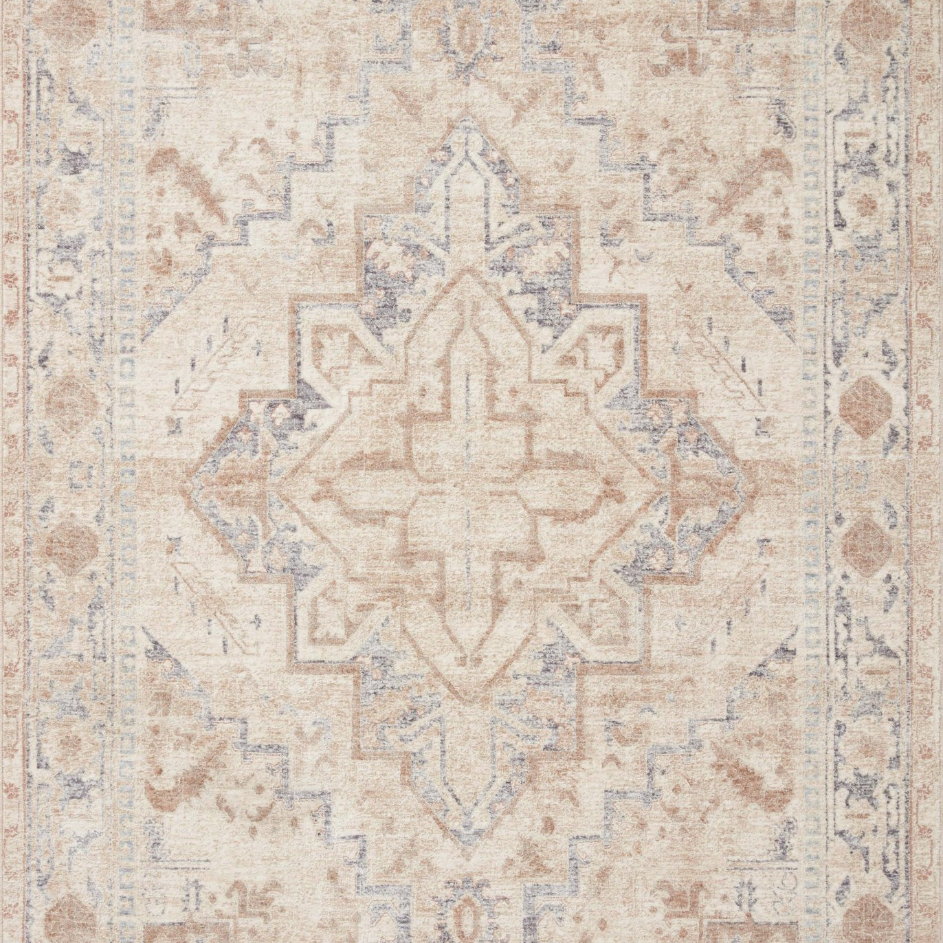 Magnolia Home By Joanna Gaines x Loloi Carlisle Beige / Slate Rug