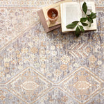 Magnolia Home By Joanna Gaines x Loloi Carlisle Blue / Ivory Rug