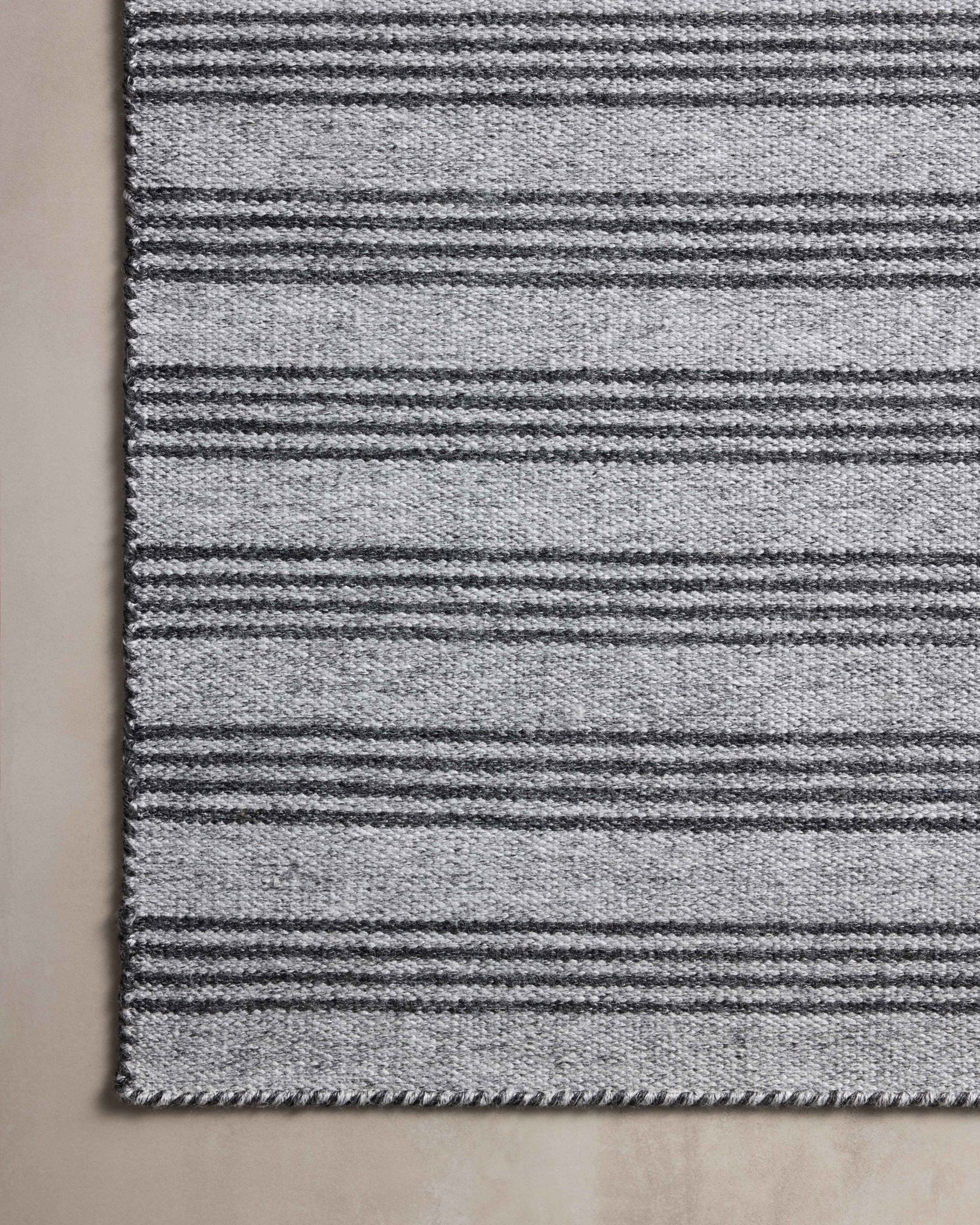 Magnolia Home by Joanna Gaines x Loloi Charlie Dove / Charcoal Rug