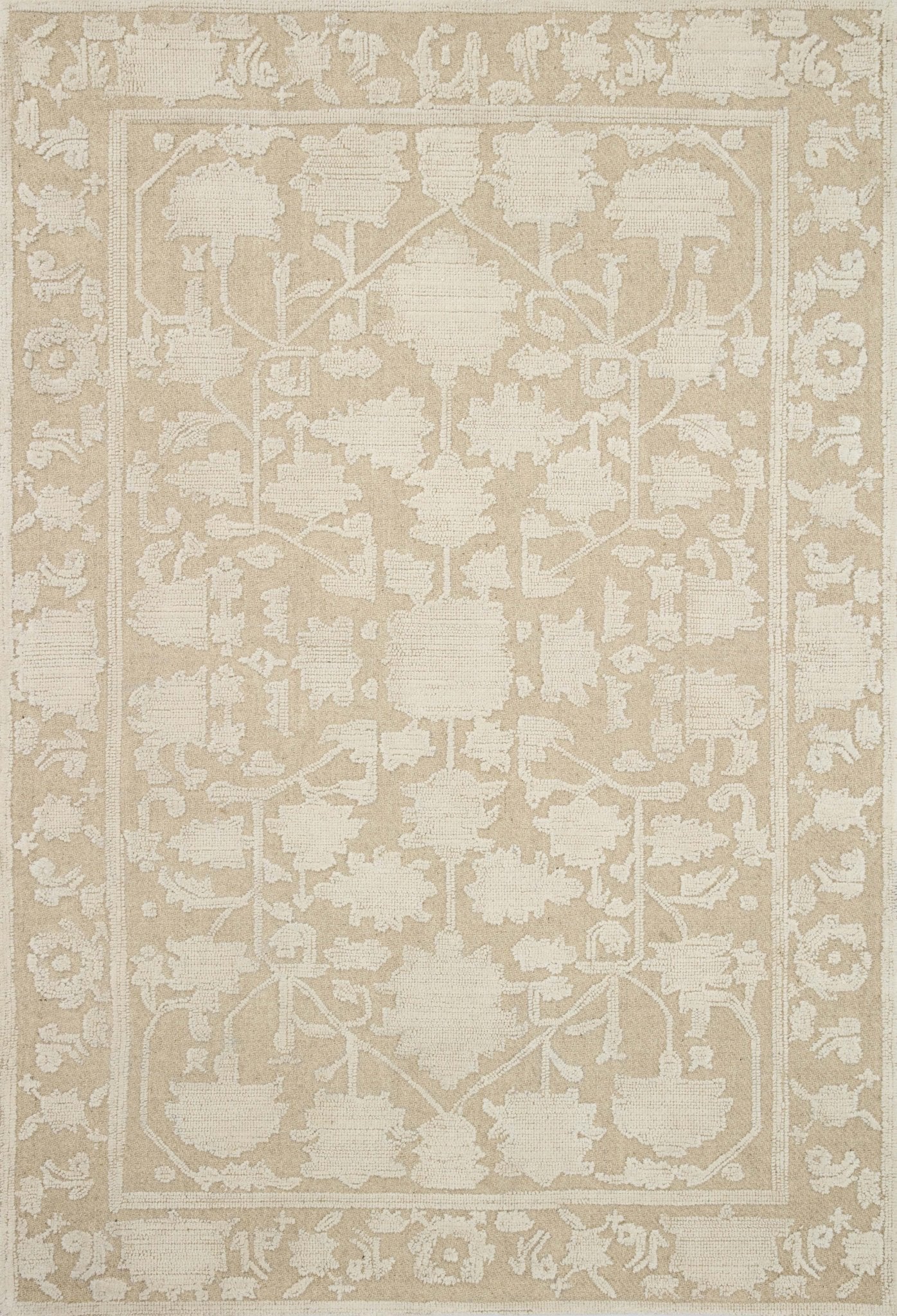 Magnolia Home By Joanna Gaines x Loloi Gloria Natural / Ivory Rug