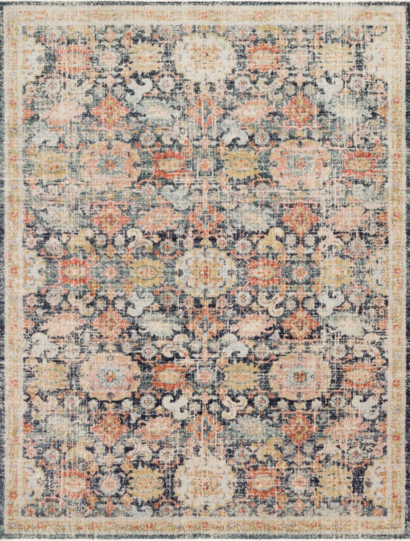 Magnolia Home By Joanna Gaines x Loloi Graham Blue / Multi Rug