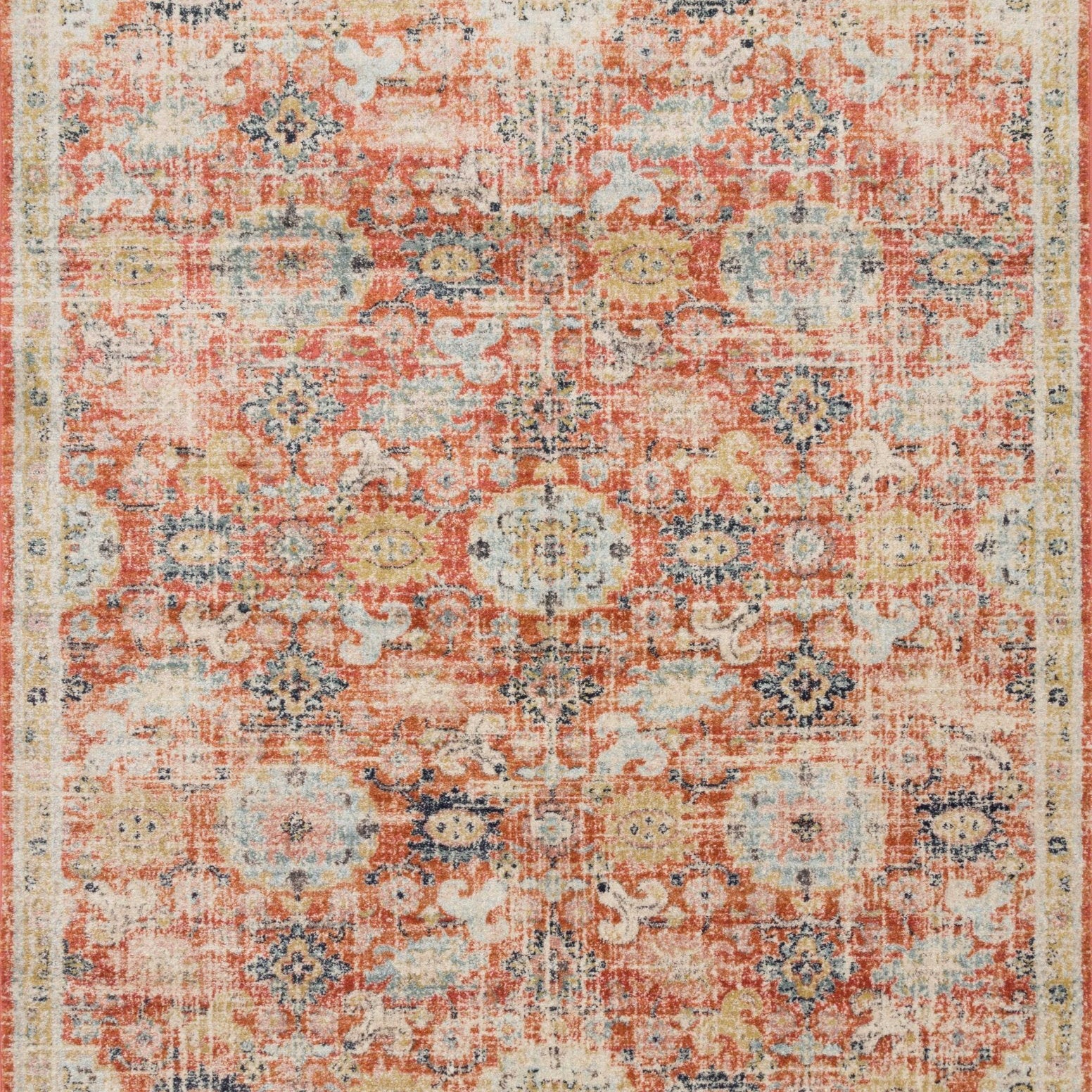 Magnolia Home By Joanna Gaines x Loloi Graham Persimmon / Multi Rug