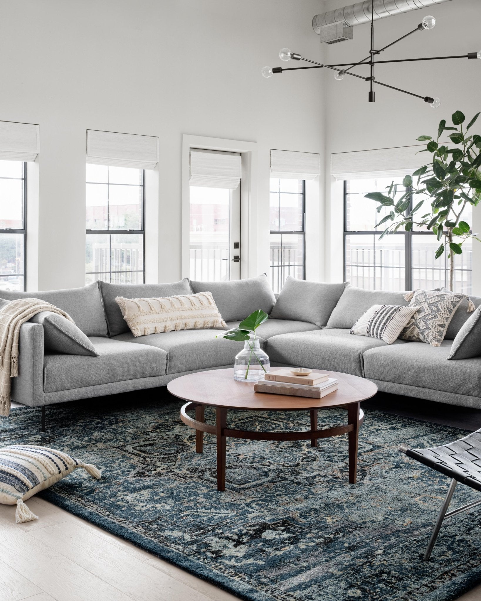 Magnolia Home By Joanna Gaines x Loloi James Ocean / Onyx Rug