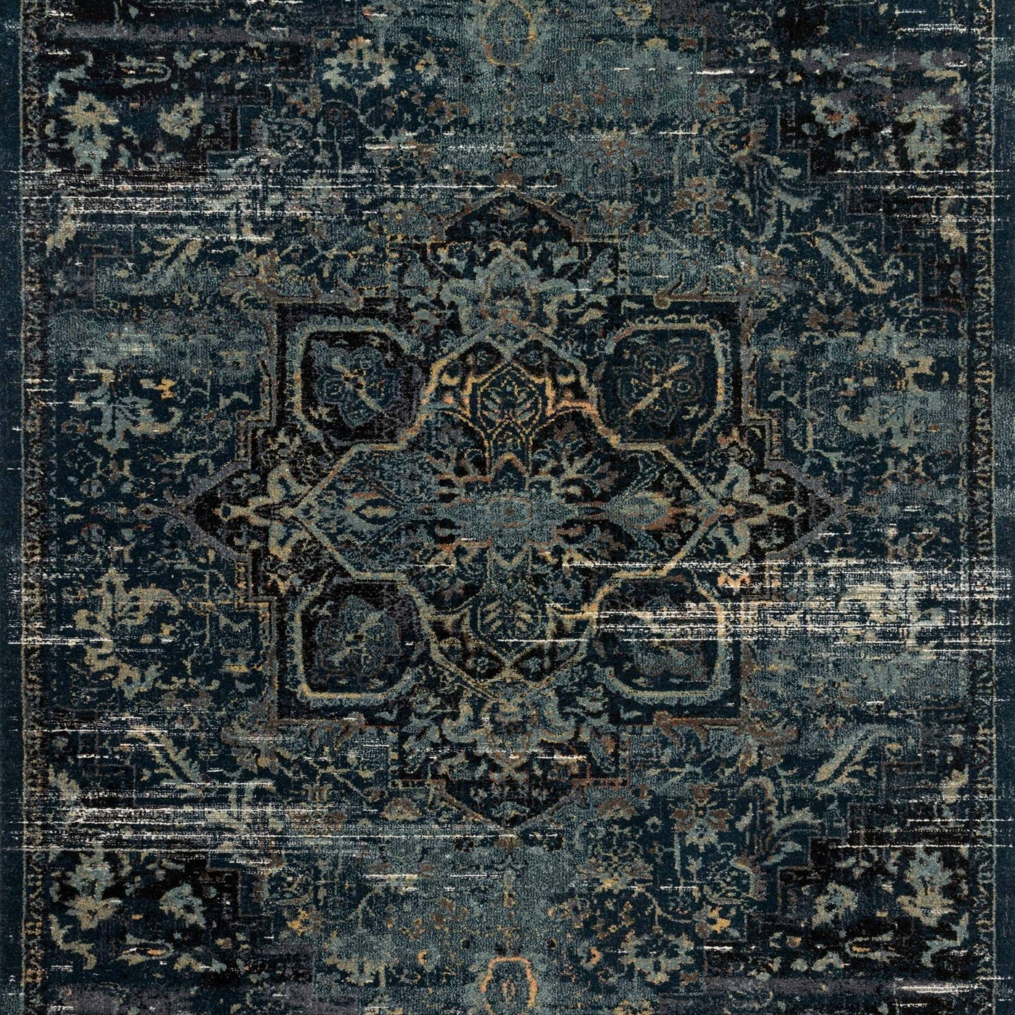 Magnolia Home By Joanna Gaines x Loloi James Ocean / Onyx Rug