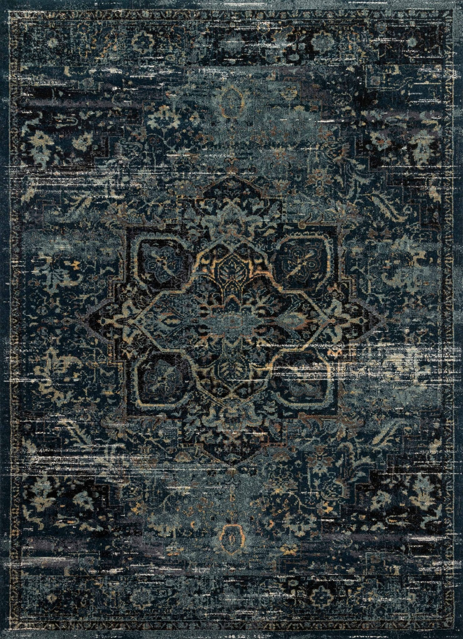 Magnolia Home By Joanna Gaines x Loloi James Ocean / Onyx Rug