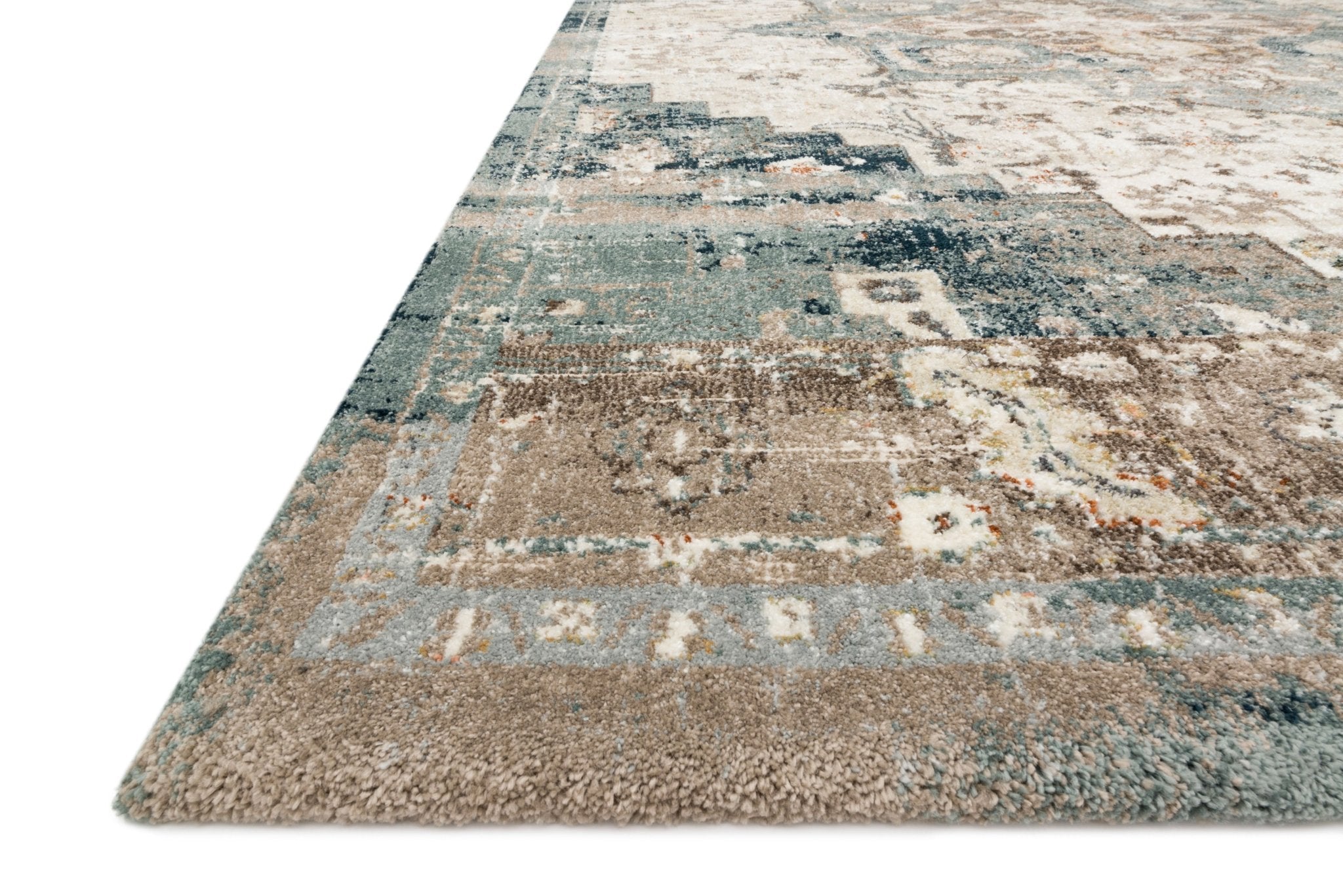 Magnolia Home By Joanna Gaines x Loloi James Taupe / Marine Rug