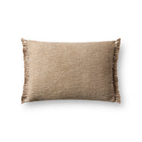 Magnolia Home by Joanna Gaines x Loloi Jett PMH0063 Beige 13'' x 21'' Cover Only Pillow