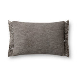 Magnolia Home by Joanna Gaines x Loloi Jett PMH0063 Grey 13'' x 21'' Cover Only Pillow