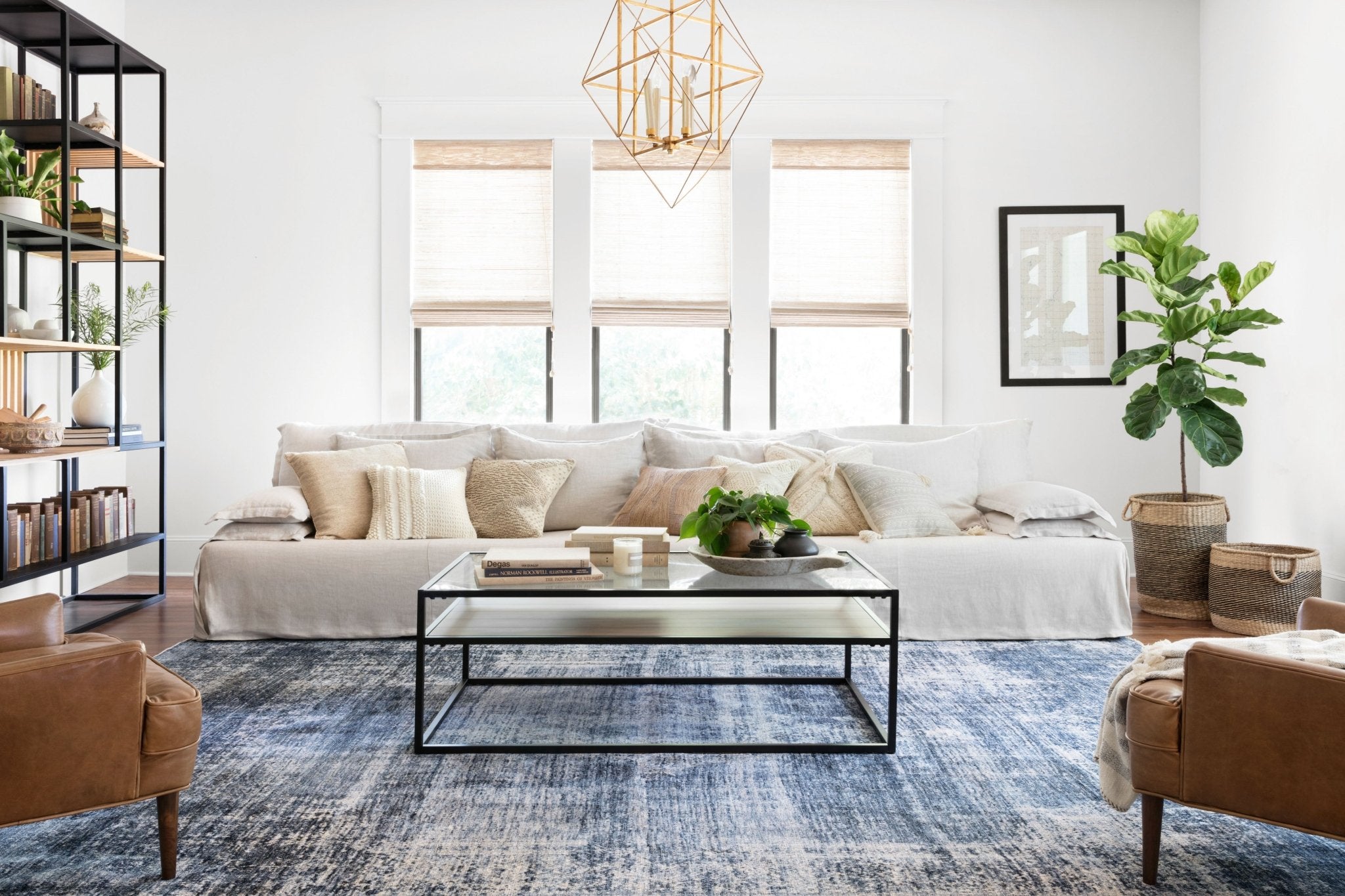 Magnolia Home By Joanna Gaines x Loloi Kennedy Denim Rug