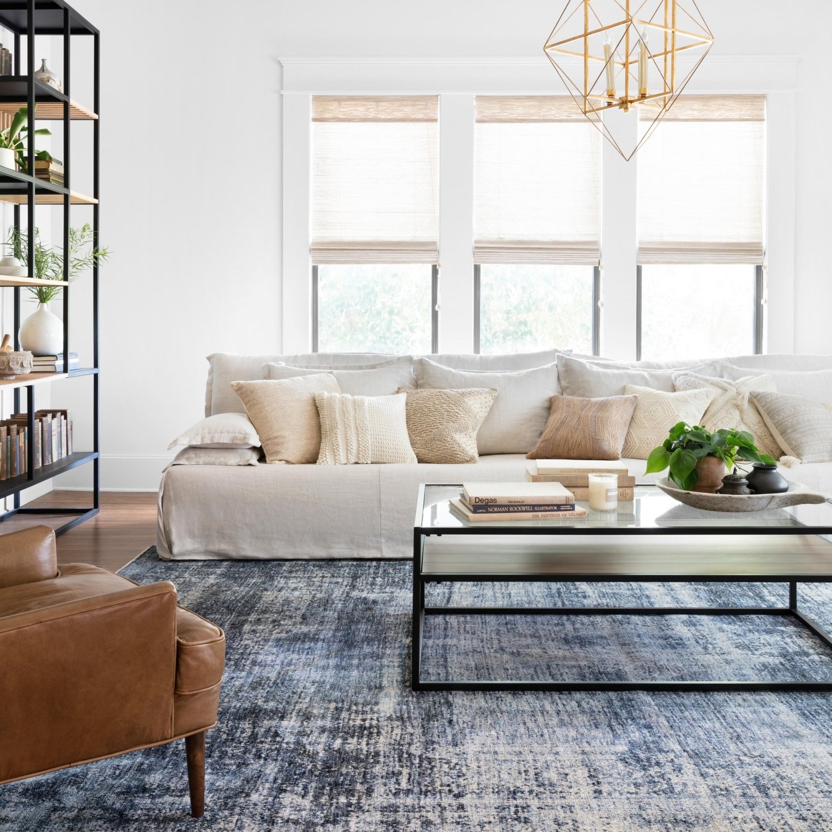 Magnolia Home By Joanna Gaines x Loloi Kennedy Denim Rug