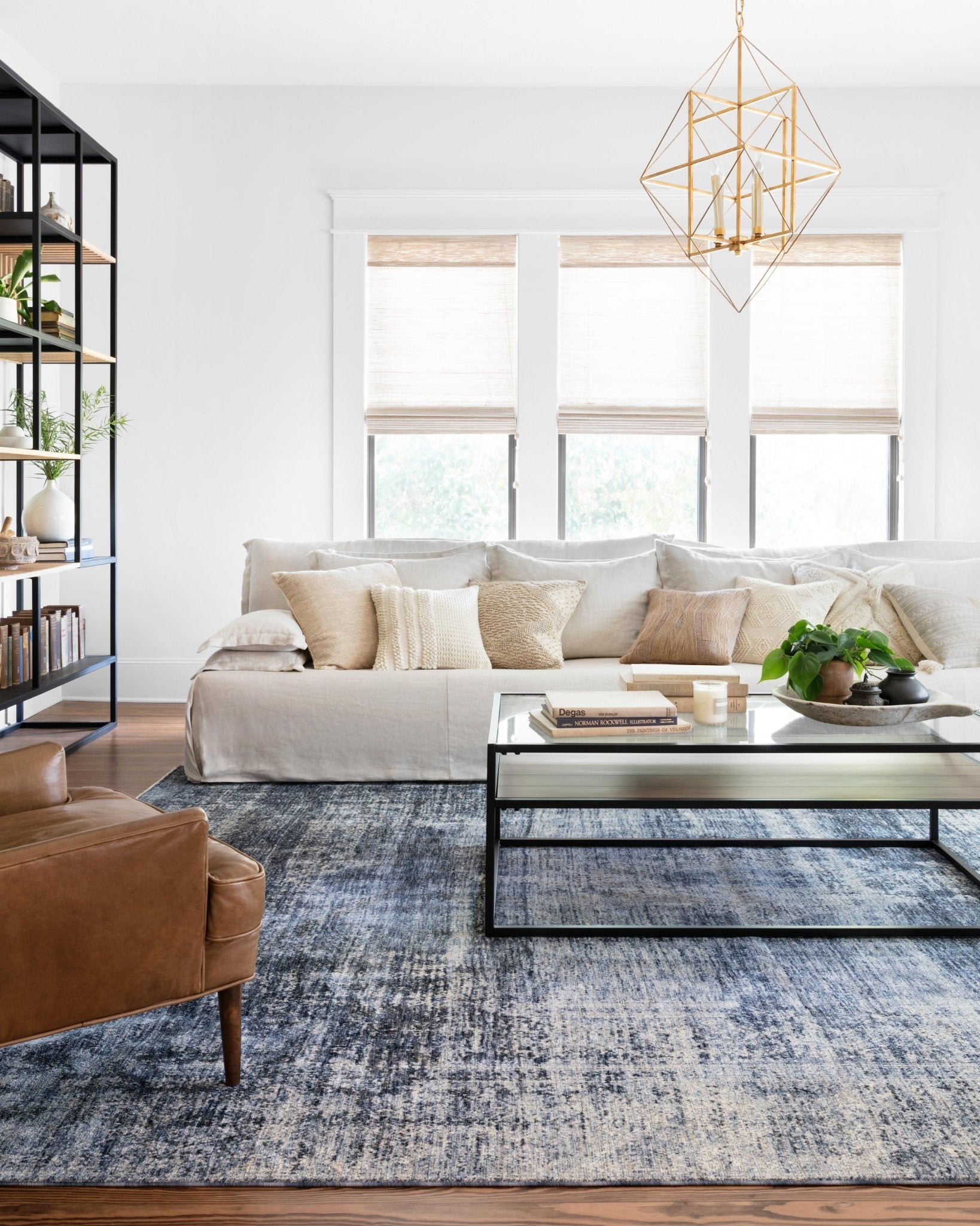 Magnolia Home By Joanna Gaines x Loloi Kennedy Denim Rug