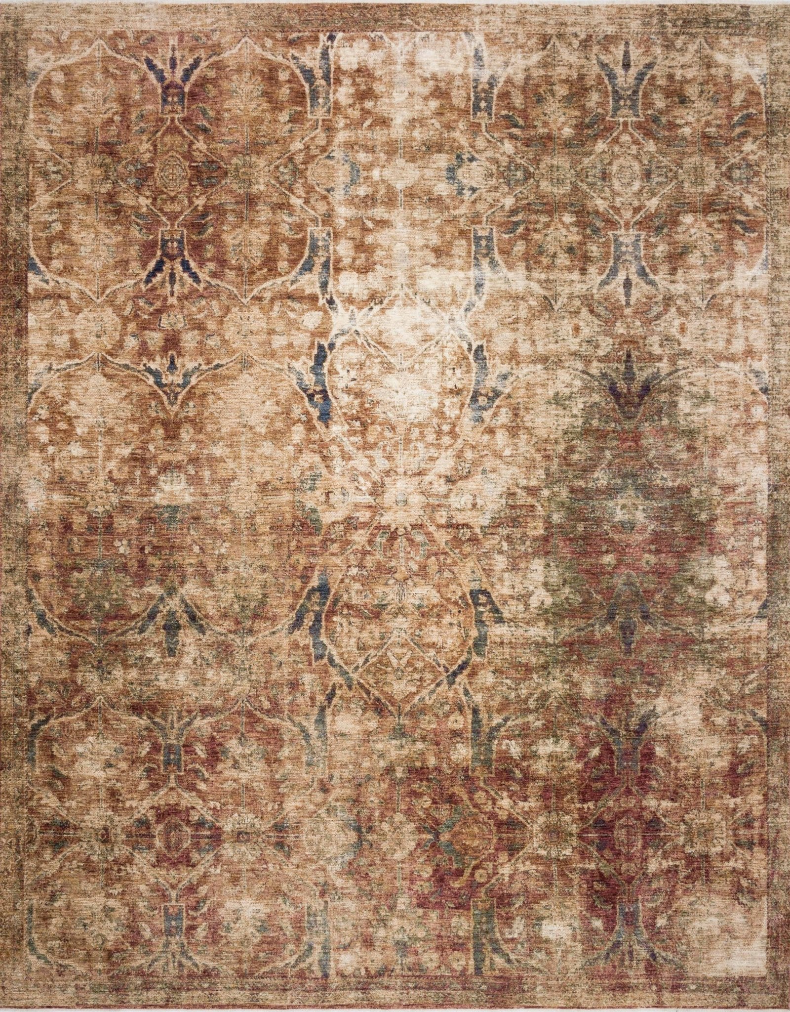 Magnolia Home By Joanna Gaines x Loloi Kennedy Rust / Multi Rug